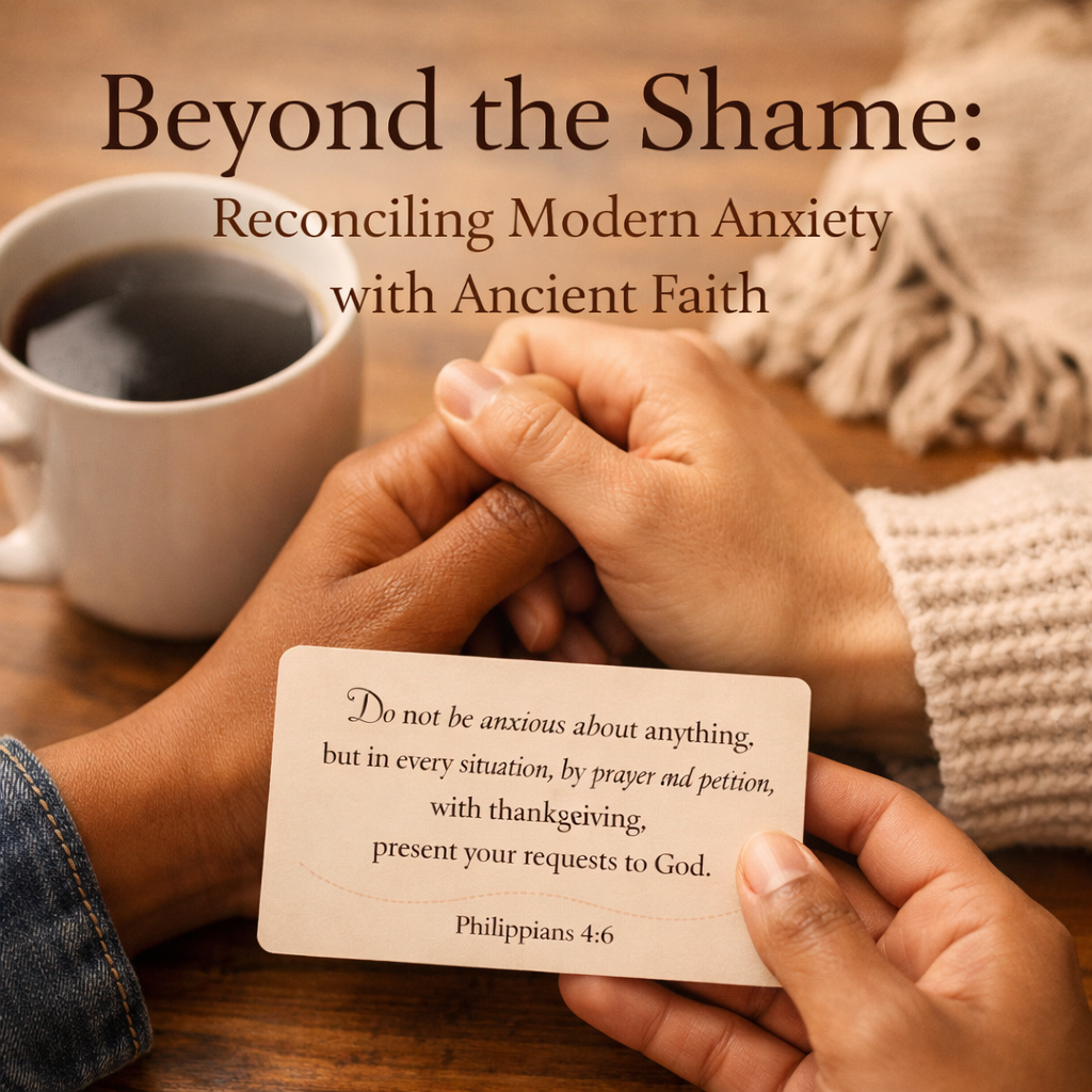 Beyond the Shame: Reconciling Modern Anxiety with Ancient Faith