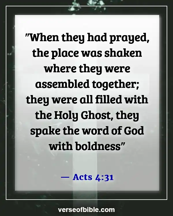 Bible Verses About Opening Prayer (Acts 4:31)