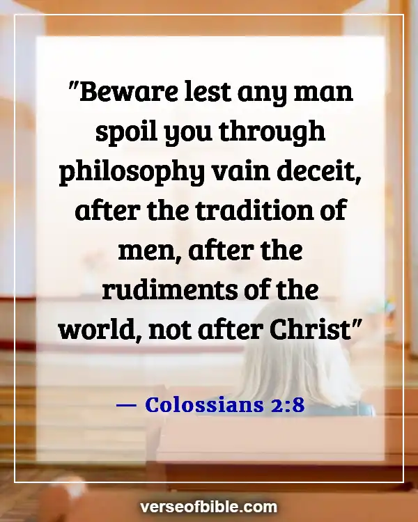 Bible Verses About Changing Your Mindset (Colossians 2:8)