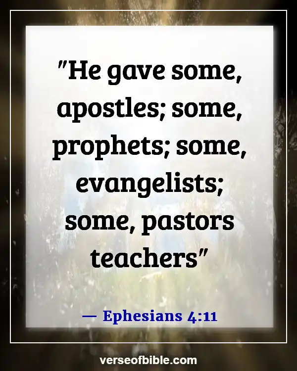 Bible Verses about the Gifts of the Holy Spirit (Ephesians 4:11)