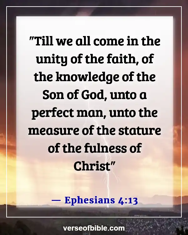 Bible Verses about the Gifts of the Holy Spirit (Ephesians 4:13)