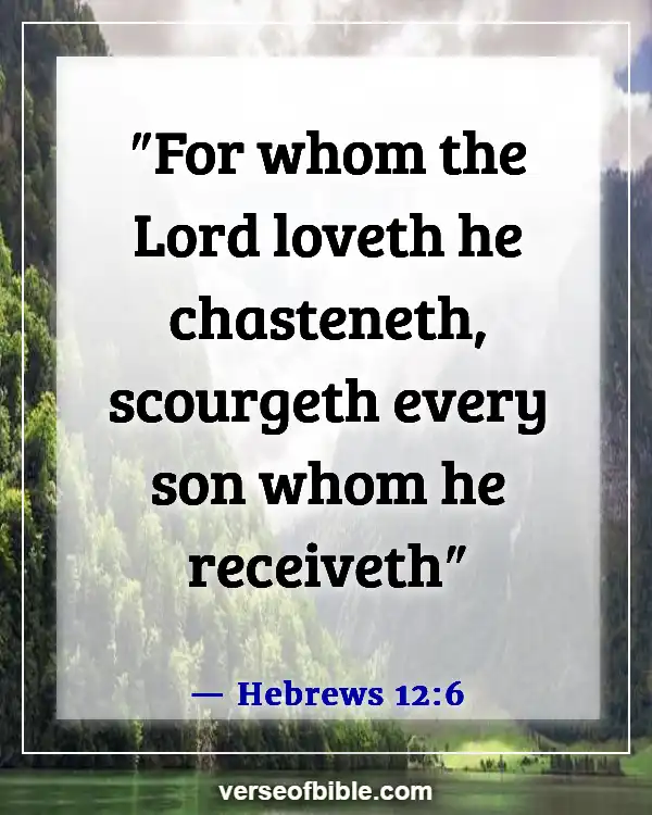 Bible Verses About  Why Does God Allow Bad Things To Happen (Hebrews 12:6)