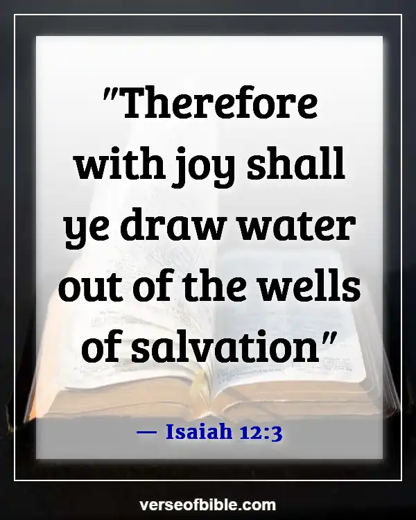 Bible Verses To Make You Happy (Isaiah 12:3)