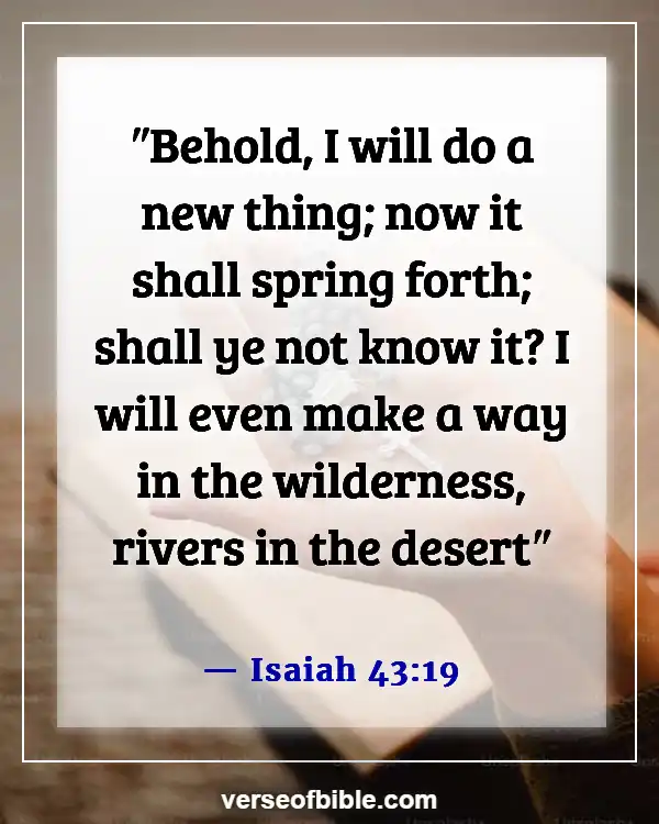 Bible Verses About God Turning Bad Into Good (Isaiah 43:19)