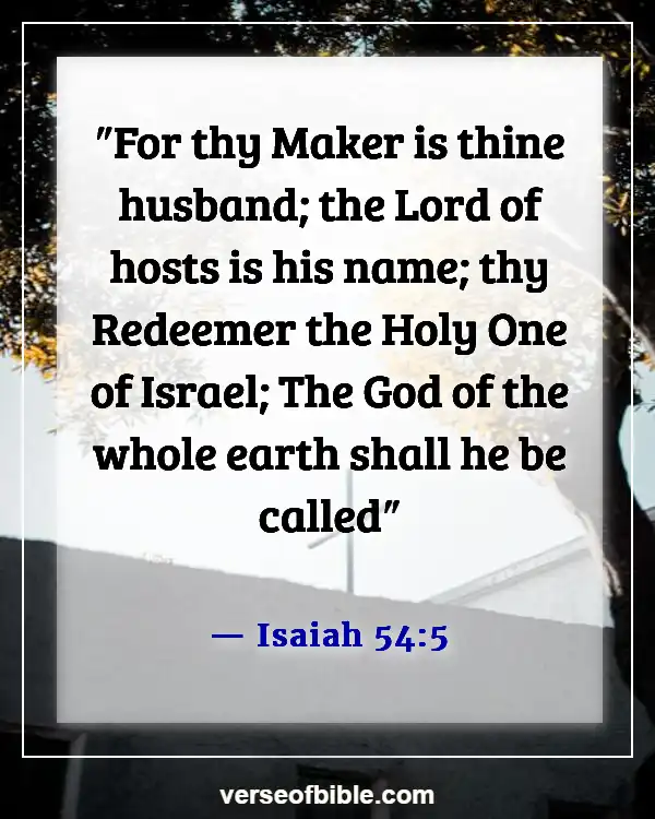 Bible Verses About Being A Strong Woman Of God (Isaiah 54:5)