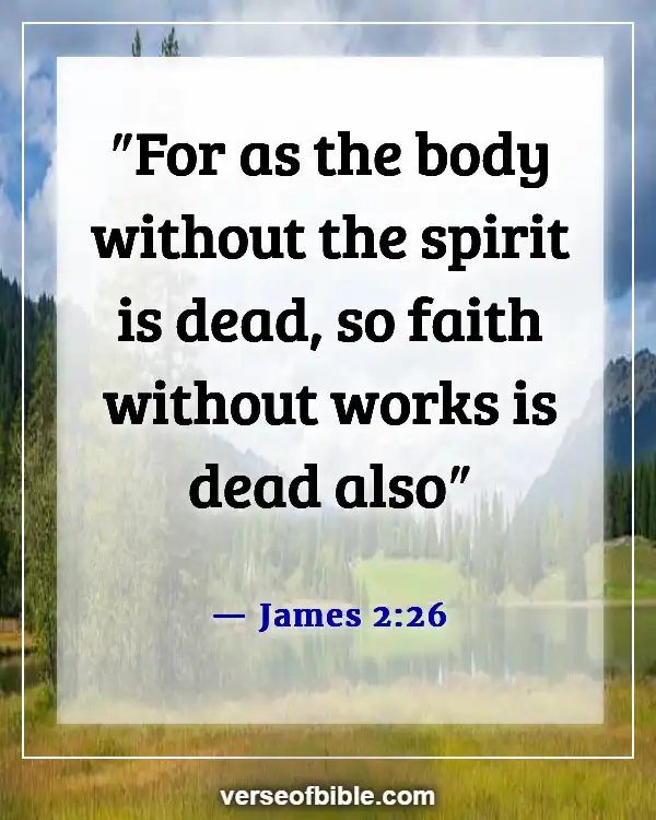 Bible Verses About  Body Soul And Spirit (James 2:26)