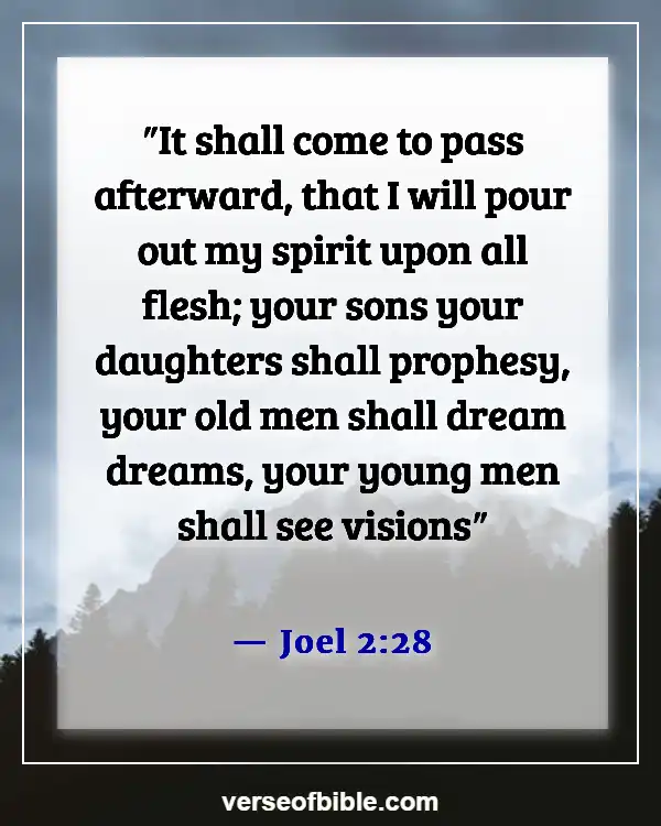 Bible Verses About Youth Serving God (Joel 2:28)