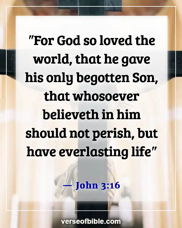 Bible Verses About God’s Love Never Failing (John 3:16)