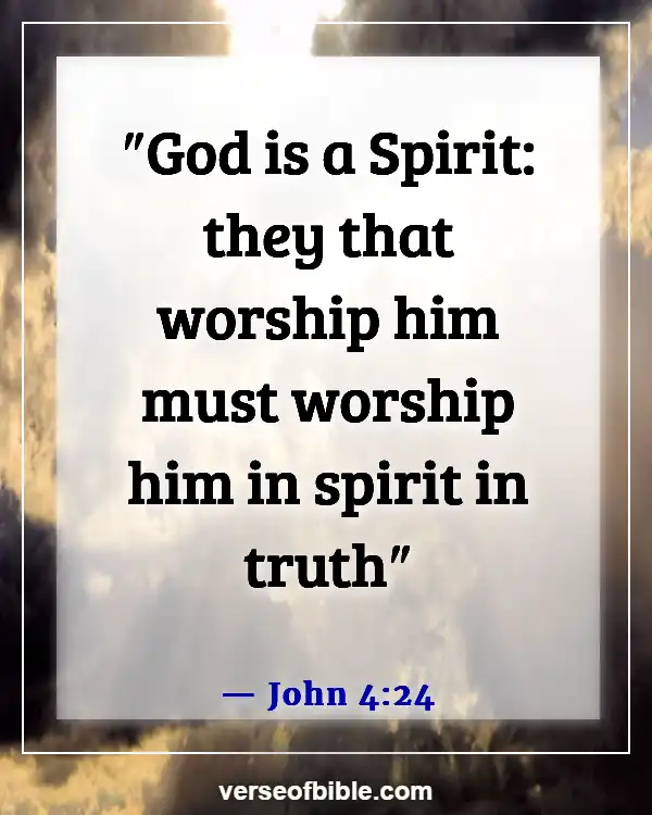 Bible Verses About Friendship And Relationship With God (John 4:24)