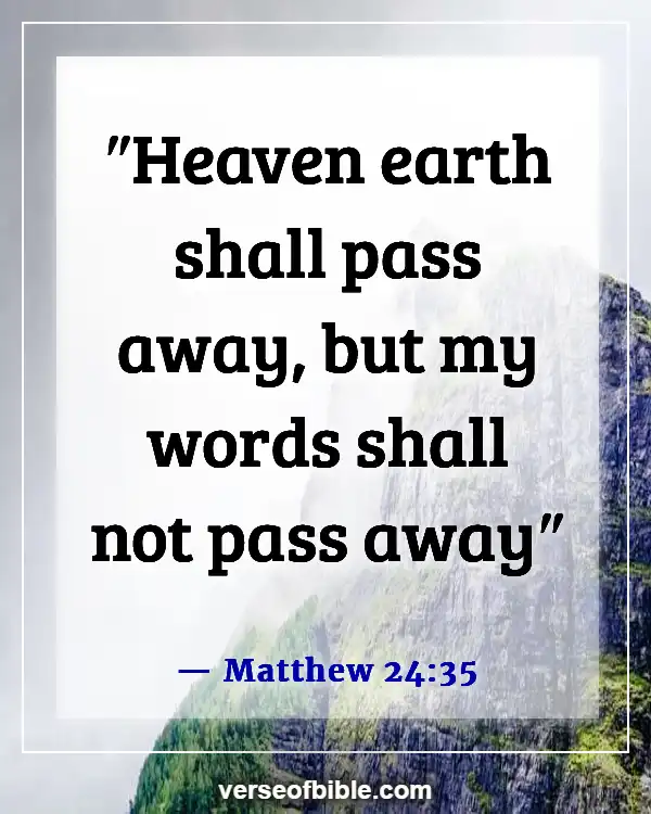 Understanding the Bible from an Eternal Perspective (Matthew 24:35)