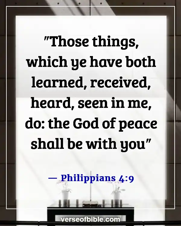 Pastor Appreciation Bible Verses To Honor Pastors (Philippians 4:9)