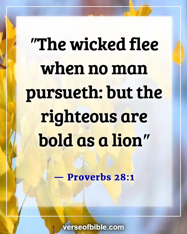 Bible Verses About The Wicked Being Punished  (Proverbs 28:1)
