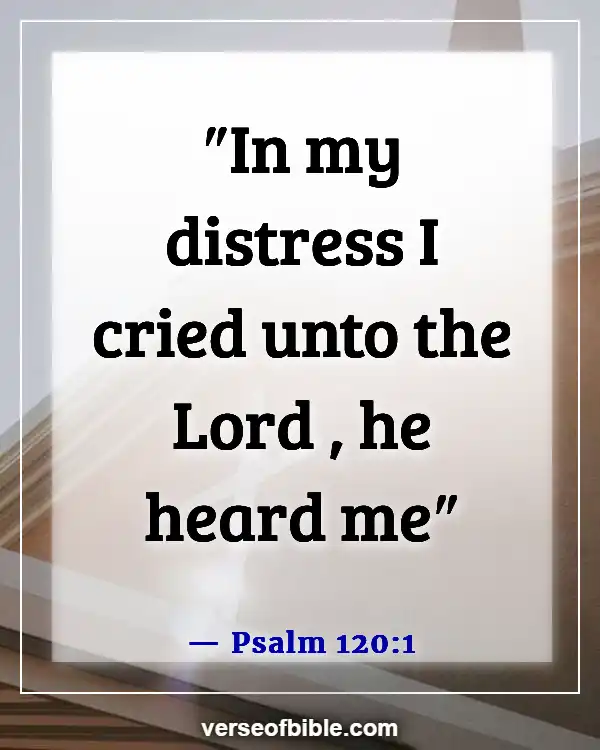 Bible Verses About Crying Out To God For Help (Psalm 120:1)