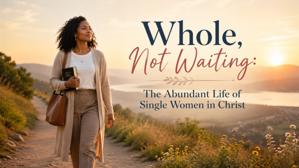 Whole, Not Waiting: The Abundant Life of the Single Woman in Christ